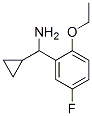 Benzenemethanamine,alpha-cyclopropyl-2-ethoxy-5-fluoro-(9ci) Structure,535926-52-4Structure