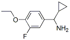 Benzenemethanamine,alpha-cyclopropyl-4-ethoxy-3-fluoro-(9ci) Structure,535926-53-5Structure