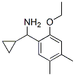 Benzenemethanamine,alpha-cyclopropyl-2-ethoxy-4,5-dimethyl-(9ci) Structure,535926-65-9Structure