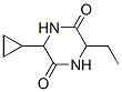 2,5-Piperazinedione,3-cyclopropyl-6-ethyl-(9ci) Structure,535937-06-5Structure