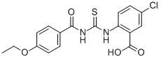 5-Chloro-2-[[[(4-ethoxybenzoyl)amino]thioxomethyl ]amino]-benzoic acid Structure,535948-66-4Structure