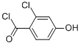 Benzoyl chloride,2-chloro-4-hydroxy-(9ci) Structure,535962-35-7Structure