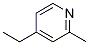 4-Ethyl-2-methylpyridine Structure,536-88-9Structure