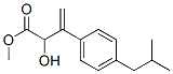 2-Hydroxy-3-(p-isobutylphenyl)-3-butenoic acid methyl ester Structure,53600-17-2Structure