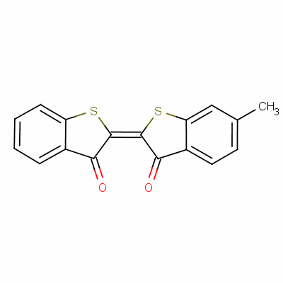 6-Methyl-2-(3-oxobenzo[b]thien-2(3h)-ylidene)benzo[b]thiophene-3(2h)-one Structure,53633-35-5Structure