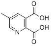 5-Methylpyridine-2,3-dicarboxylic acid Structure,53636-65-0Structure