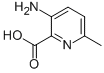 3-Amino-6-methyl-2-pyridinecarboxylic acid Structure,53636-71-8Structure