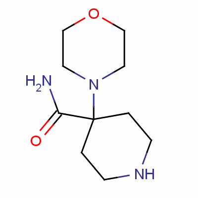 4-Morpholin-4-yl-piperidine-4-carboxylic acid amide Structure,53654-12-9Structure