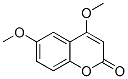 4,6-Dimethoxy-2h-1-benzopyran-2-one Structure,53666-78-7Structure