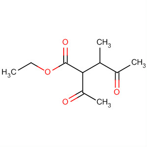 2-Acetyl-3-methyl-4-oxopentanoic acid ethyl ester Structure,53670-70-5Structure