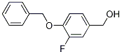 (4-(Benzyloxy)-3-fluorophenyl)methanol Structure,536974-94-4Structure