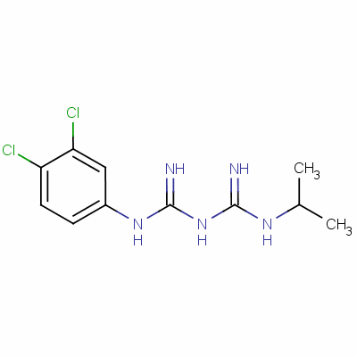 Chlorproguanil Structure,537-21-3Structure