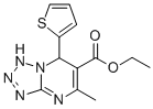 Ethyl 5-methyl-7-(2-thienyl)-4,7-dihydrotetrazolo[1,5-a]pyrimidine-6-carboxylate Structure,537002-58-7Structure