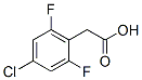 4-Chloro-2,6-difluorophenylacetic acid Structure,537033-55-9Structure