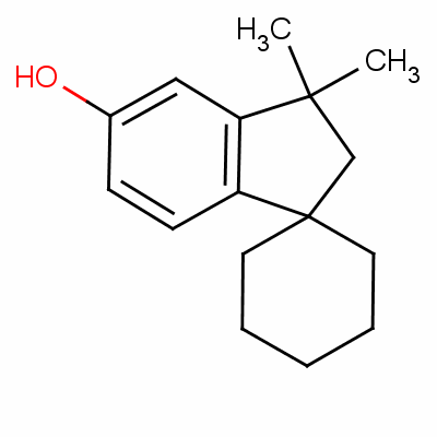 2’,3’-Dihydro-3’,3’-dimethylspiro[cyclohexane-1,1’-[1h]indene]-5’-ol Structure,53718-33-5Structure