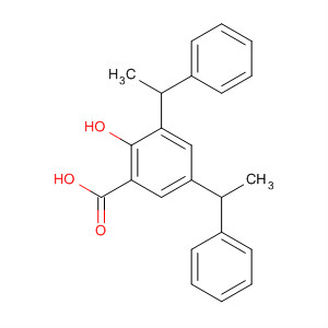 3,5-Bis(α-methylbenzyl)salicylic acid Structure,53721-15-6Structure