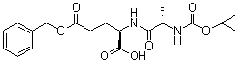 N-[n-[(1,1-dimethylethoxy)carbonyl]-l-alanyl]-d-glutamic acid 5-(phenylmethyl) ester Structure,53759-36-7Structure