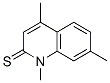 2(1H)-quinolinethione,1,4,7-trimethyl- Structure,53761-62-9Structure