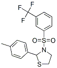 Thiazolidine, 2-(4-methylphenyl)-3-[[3-(trifluoromethyl)phenyl]sulfonyl]- (9ci) Structure,537678-11-8Structure