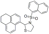 Thiazolidine, 2-(2,3-dihydro-1h-phenalen-6-yl)-3-(1-naphthalenylsulfonyl)- (9ci) Structure,537678-28-7Structure