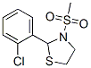 Thiazolidine, 2-(2-chlorophenyl)-3-(methylsulfonyl)- (9ci) Structure,537678-33-4Structure