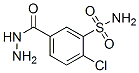 2-Chloro-5-(hydrazinocarbonyl)benzenesulfonamide Structure,5378-62-1Structure