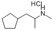 Cyclopentamine hydrochloride Structure,538-02-3Structure