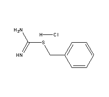 2-Benzyl-2-thiopseudourea hydrochloride Structure,538-28-3Structure