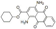 1,4-Diamino-9,10-dihydro-9,10-dioxoanthracene-2-carboxylic acid cyclohexyl ester Structure,53814-82-7Structure