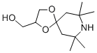 7,7,9,9-Tetramethyl-1,4-dioxa-8-azaspiro[4.5]decane-2-methanol Structure,53825-32-4Structure