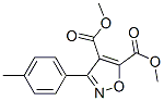 4,5-Isoxazoledicarboxylicacid,3-(4-methylphenyl)-,dimethylester(9ci) Structure,53847-51-1Structure