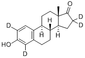 Estrone-2,4,16,16-d4 Structure,53866-34-5Structure