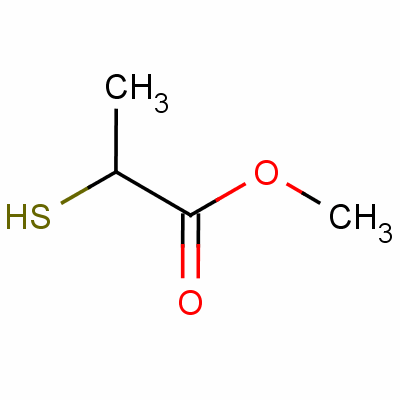 2-Mercaptopropionic acid methyl ester Structure,53907-46-3Structure