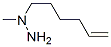 1-(5-Hexenyl)-1-methylhydrazine Structure,53907-78-1Structure