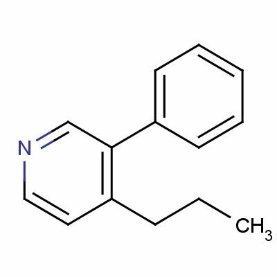 3-Phenyl-4-propylpyridine Structure,53911-35-6Structure