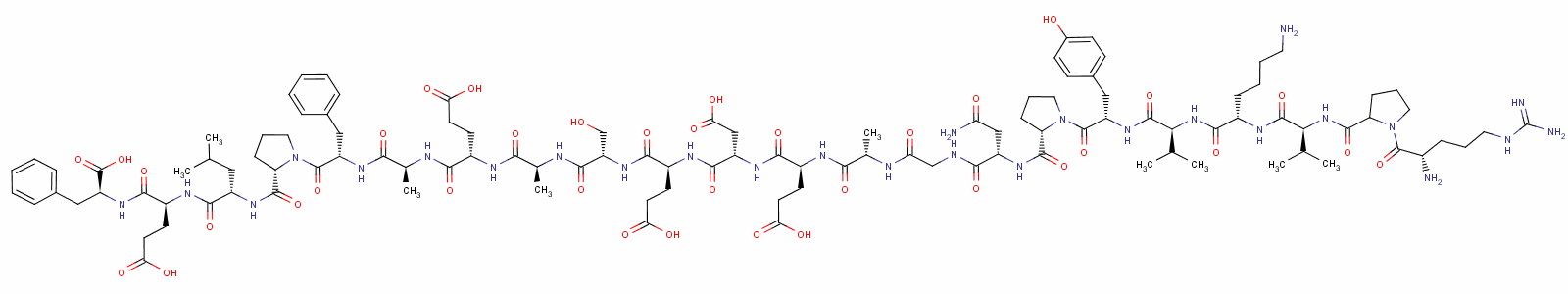 31-Ser-acthalpha (18-39) Structure,53917-42-3Structure