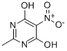 2-Methyl-5-nitro-pyrimidine-4,6-diol Structure,53925-27-2Structure