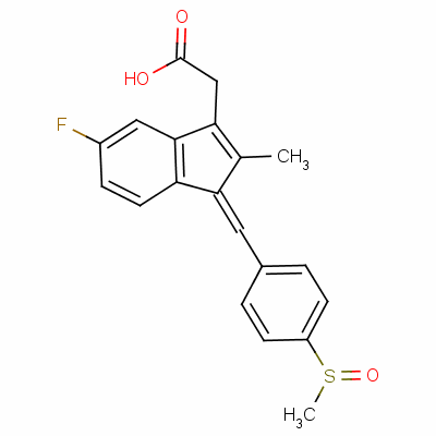 Sulindac related compound a (20 mg) (trans-sulindac) Structure,53933-60-1Structure