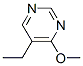 Pyrimidine, 5-ethyl-4-methoxy- (9ci) Structure,53967-69-4Structure