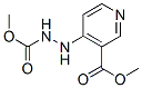 4-[2-(Methoxycarbonyl )hydrazino]-3-pyridinecarboxylic acid methyl ester Structure,53975-68-1Structure