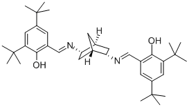 (1S,2S,4S,5S)-2,5-Bis(3,5-di-tert-butyl-2-hydroxybenzylideneamino)bicyclo[2.2.1]heptane Structure,539834-16-7Structure