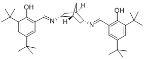 (1R,2R,4R,5R)-2,5-Bis(3,5-di-tert-butyl-2-hydroxybenzylideneamino)bicyclo[2.2.1]heptane Structure,539834-19-0Structure