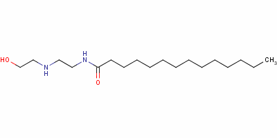 N-[2-[(2-hydroxyethyl)amino]ethyl]myristamide Structure,53989-67-6Structure