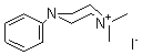 1,1-Dimethyl-4-phenylpiperazinium iodide Structure,54-77-3Structure