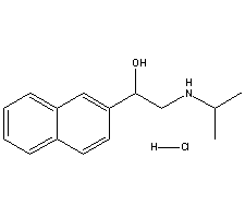 (+/-)-Pronethalol Structure,54-80-8Structure