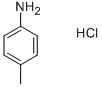 4-Methylaniline hydrochloride Structure,540-23-8Structure