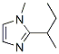 1-Methyl-2-(1-methylpropyl)-1h-imidazole Structure,54001-59-1Structure