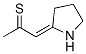 1-(Pyrrolidin-2-ylidene)-2-propanethione Structure,54031-27-5Structure