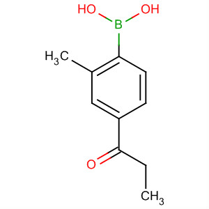 [2-Methyl-4-(1-oxopropyl)phenyl]boronic acid Structure,540495-55-4Structure