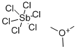 Trimethyloxonium hexachloroantimonate Structure,54075-76-2Structure